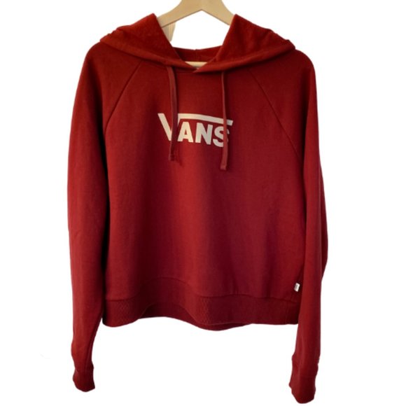 Vans Women's Flying V Boxy Hoodie Sweatshirt Size S/M - Picture 1 of 11
